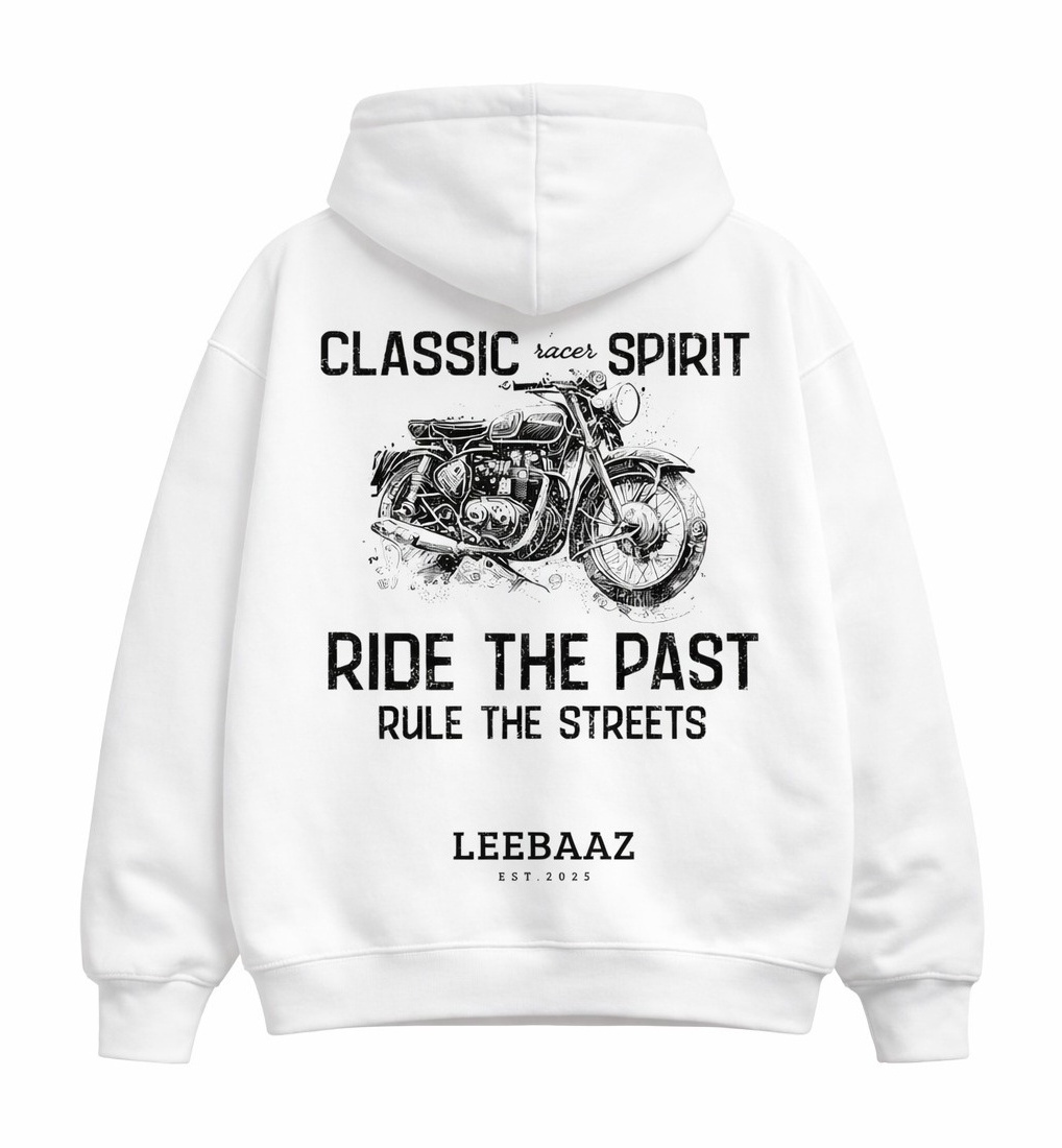 Old School Riders Hoodie Back